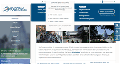 Desktop Screenshot of gymnasiumwaldkraiburg.de